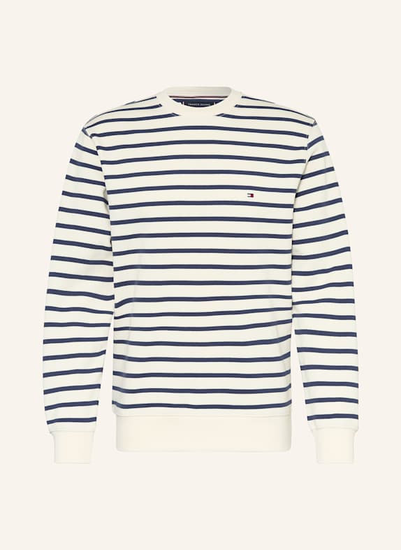 TOMMY HILFIGER Sweatshirt DUNKELBLAU/ CREME