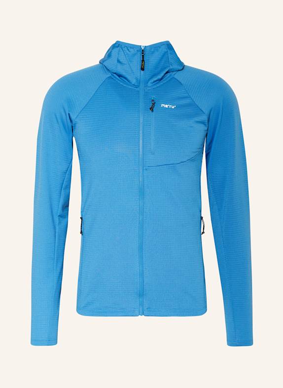 me°ru' Midlayer-Jacke HIGHFIELDS HELLBLAU