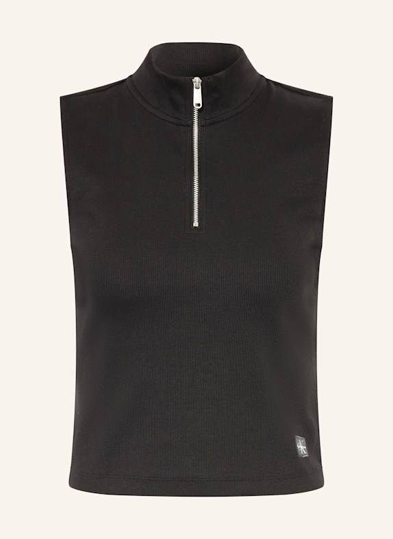 Calvin Klein Jeans Top SCHWARZ