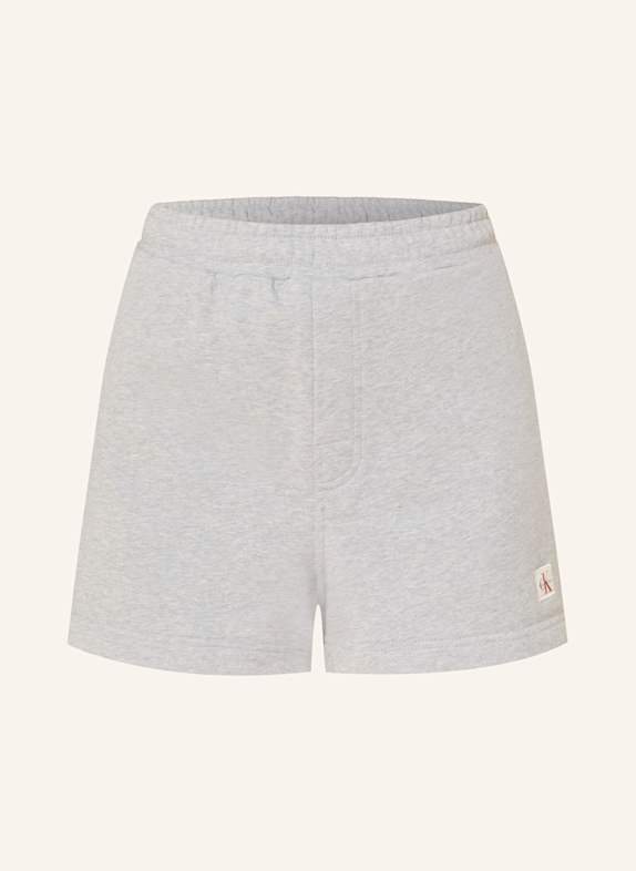 Calvin Klein Jeans Sweatshorts HELLGRAU