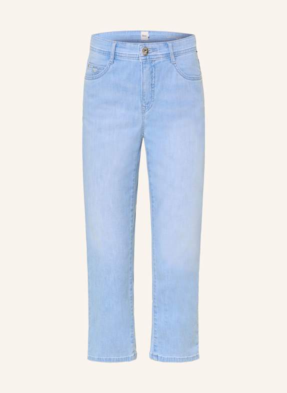 BRAX 3/4-Hose MARY C mit Schmucksteinen 29 USED BLEACHED BLUE