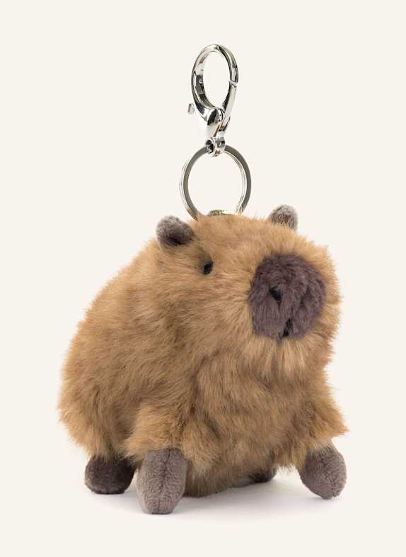 Jellycat Schlüssel- und Taschenanhänger CLYDE CAPYBARA HELLBRAUN