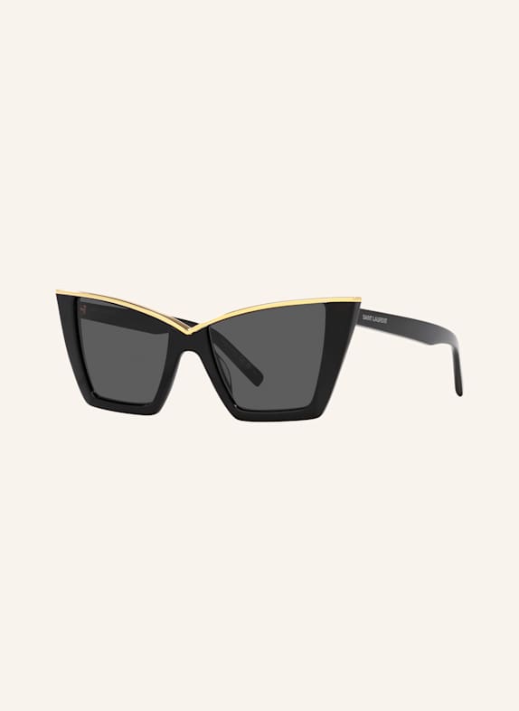 SAINT LAURENT Sonnenbrille YS000435 1100A1 - SCHWARZ/ DUNKELGRAU