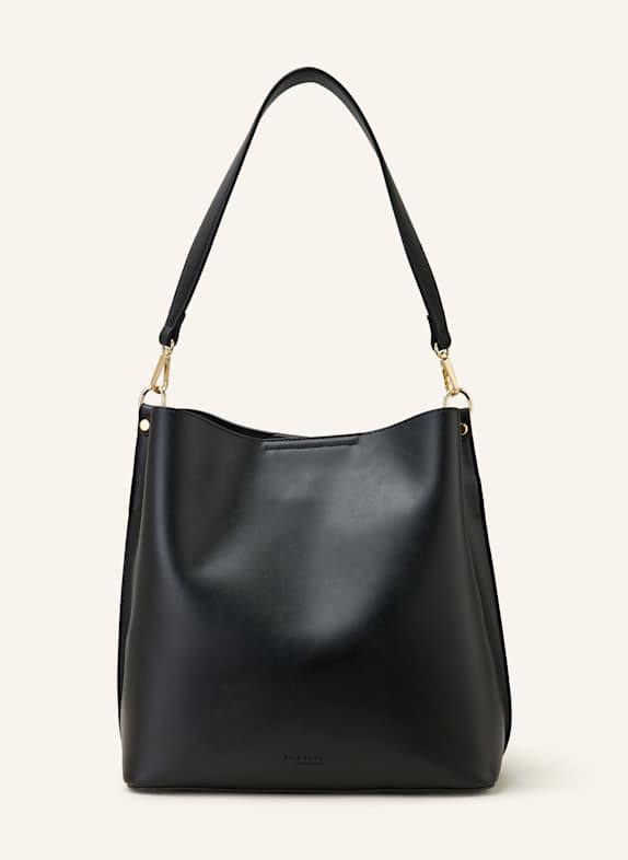 SEIDENFELT Hobo bag LILLA BLACK