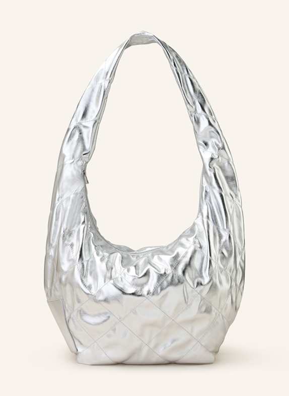 SEIDENFELT Hobo bag EVENES SILVER