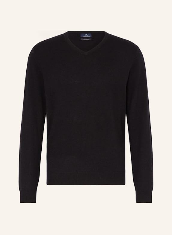 STROKESMAN'S Cashmere-Pullover SCHWARZ