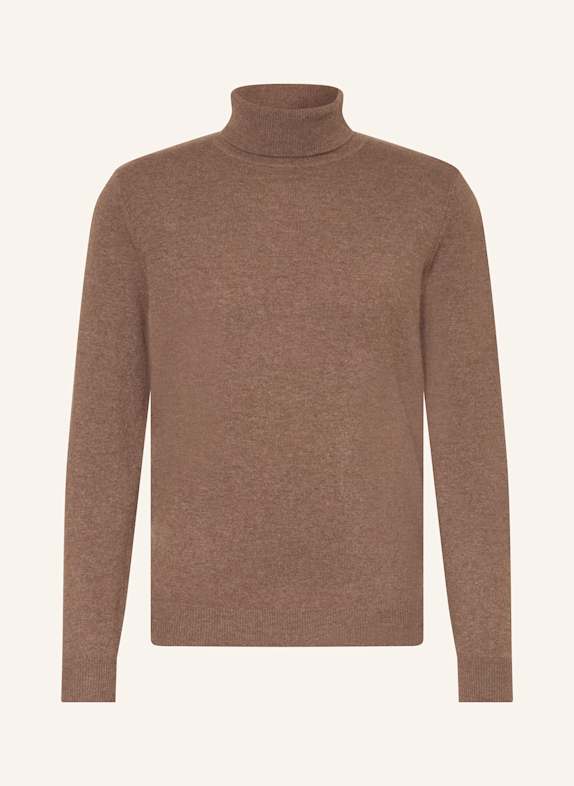 STROKESMAN'S Rollkragenpullover aus Cashmere TAUPE