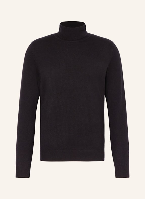 STROKESMAN'S Rollkragenpullover aus Cashmere SCHWARZ