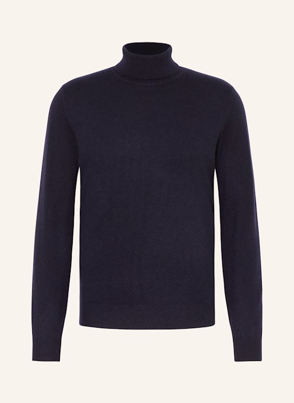 STROKESMAN'S Rollkragenpullover aus Cashmere DUNKELBLAU