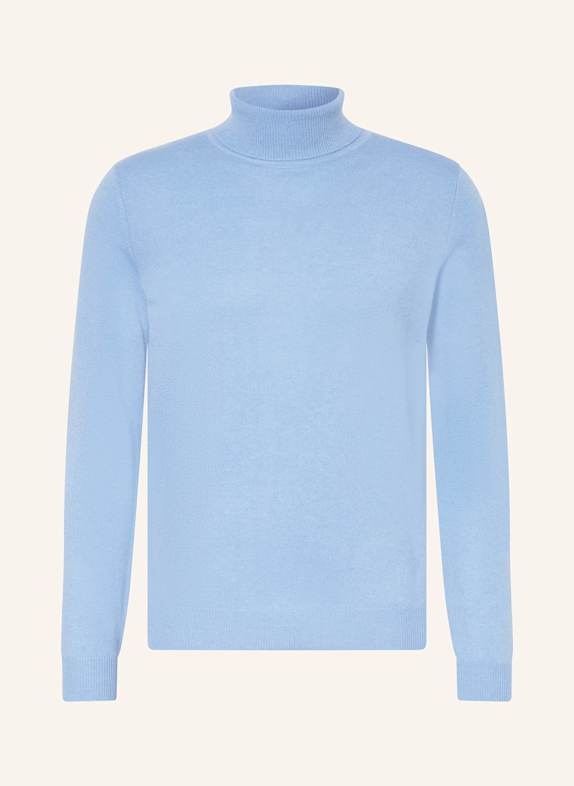 STROKESMAN'S Rollkragenpullover aus Cashmere HELLBLAU