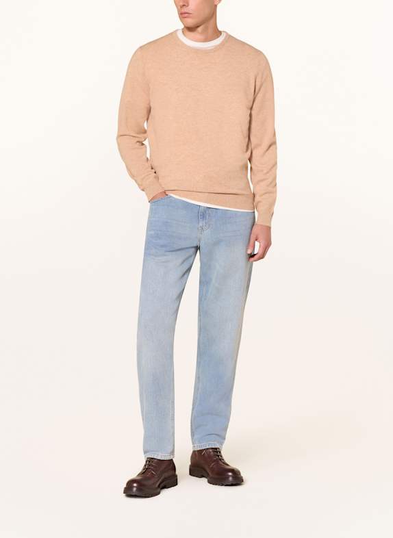 STROKESMAN'S Kashmirtröja BEIGE