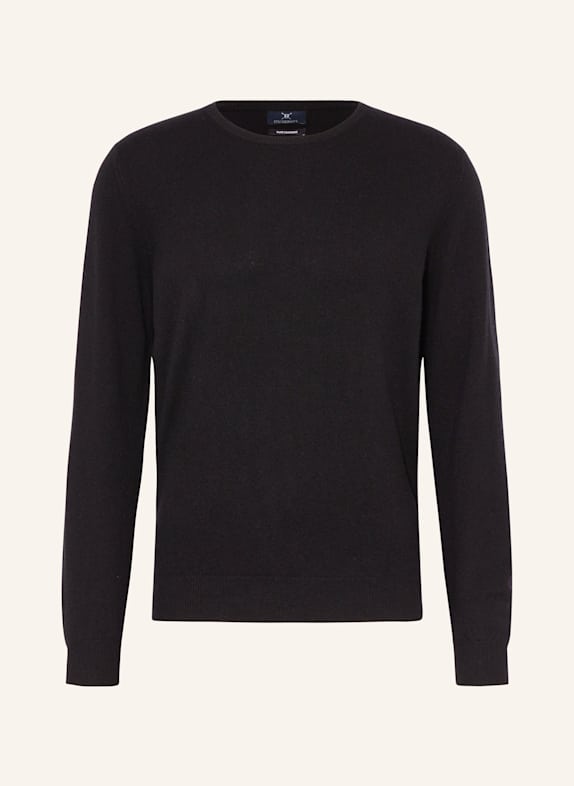 STROKESMAN'S Cashmere-Pullover SCHWARZ