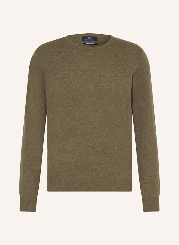 STROKESMAN'S Cashmere-Pullover OLIV