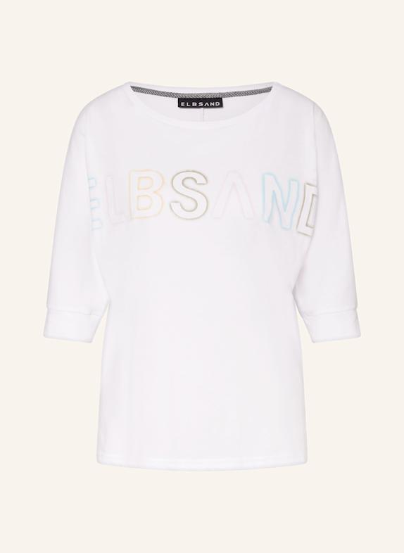 ELBSAND T-Shirt IMEA WEISS/ HELLBLAU/ ROSA