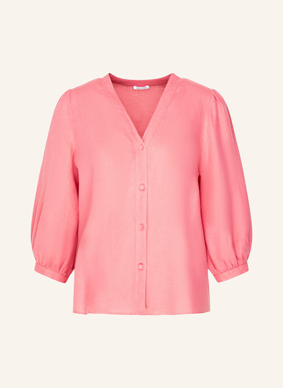 seidensticker Bluse mit Leinen und 3/4-Arm ROSA