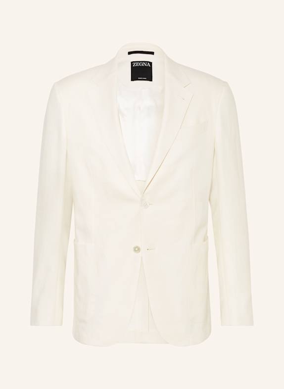 ZEGNA Leinensakko Extra Slim Fit ECRU