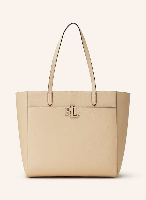 LAUREN RALPH LAUREN Shopper mit Pouch HELLBRAUN