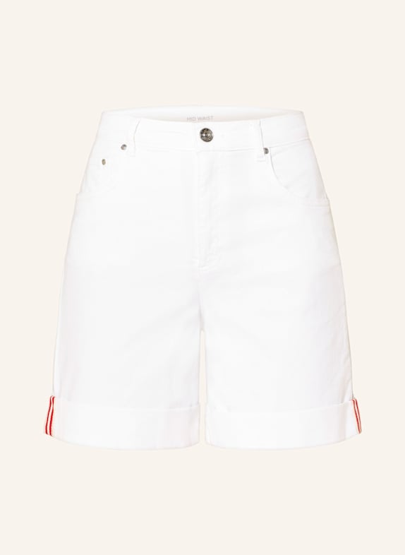 oui Denim shorts WHITE