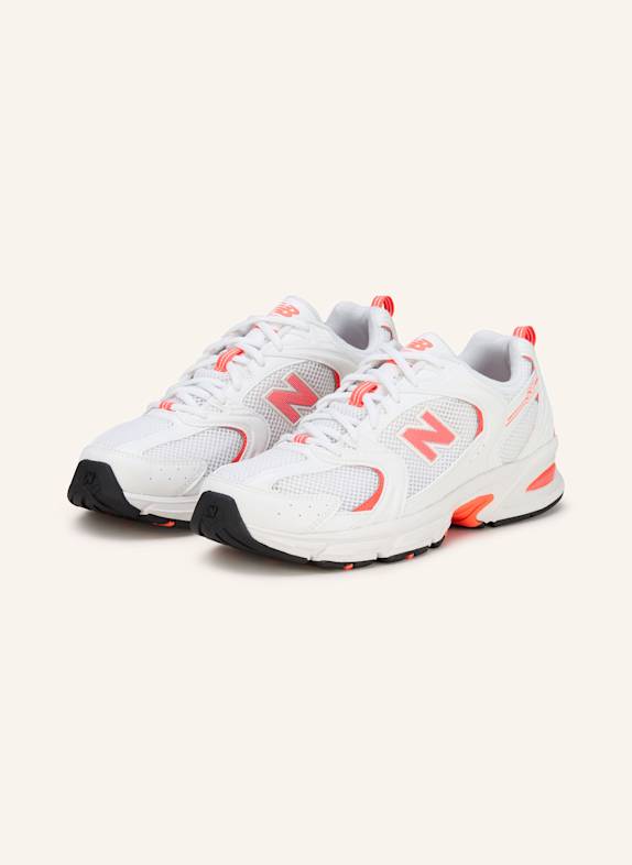 new balance Sneaker 530 WEISS/ NEONPINK