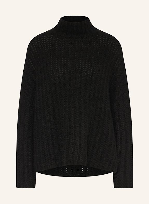 MRS & HUGS Cashmere-Pullover SCHWARZ