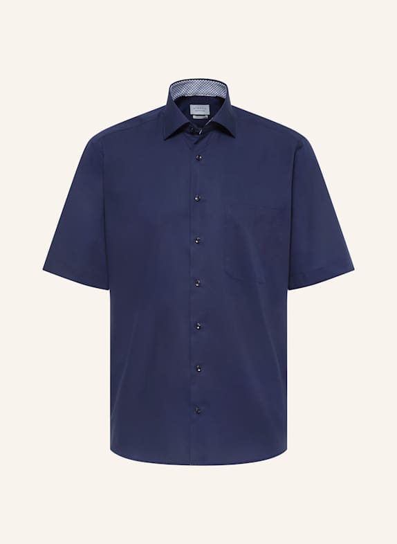 ETERNA Kurzarm-Hemd Comfort Fit DUNKELBLAU