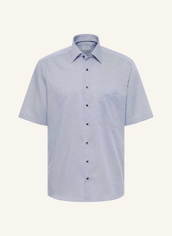 ETERNA Short sleeve shirt comfort fit BLUE/ LIGHT BLUE/ WHITE