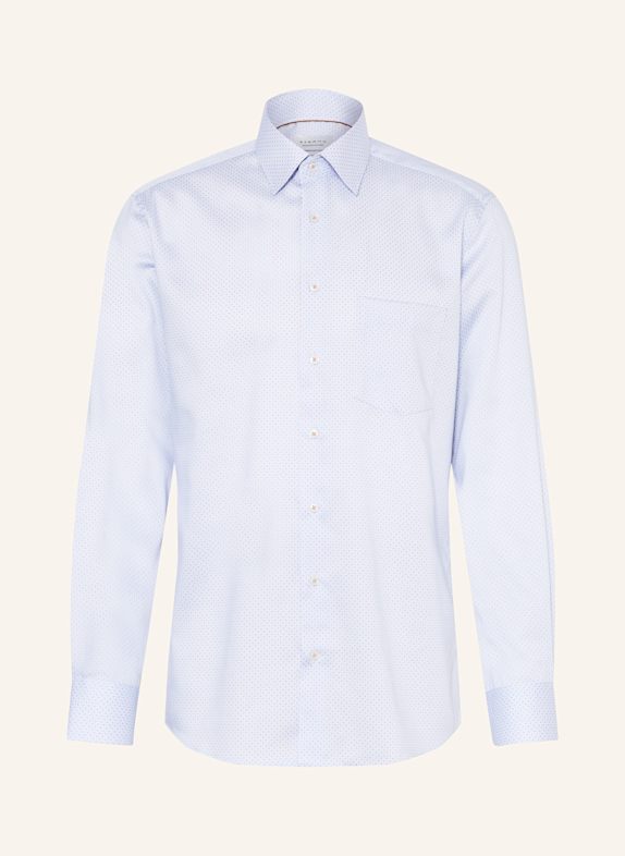 ETERNA Hemd Modern Fit BEIGE/ HELLBLAU/ WEISS