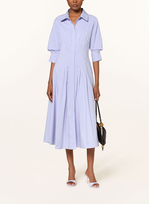 SIMKHAI Hemdblusenkleid JAZZ mit 3/4-Arm HELLBLAU