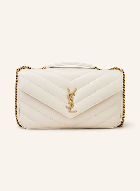 SAINT LAURENT Handtasche LOULOU MEDIUM ECRU