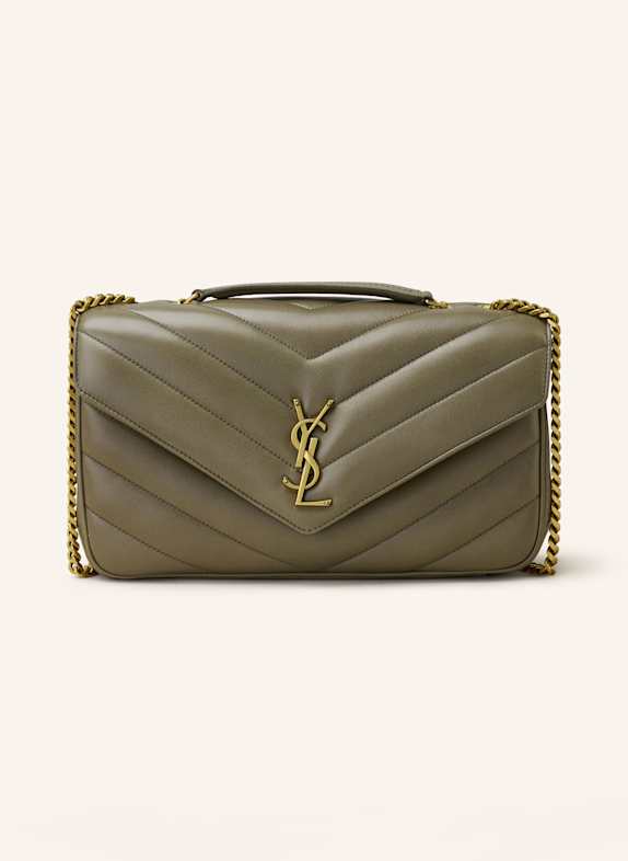 SAINT LAURENT Handtasche LOULOU MEDIUM KHAKI