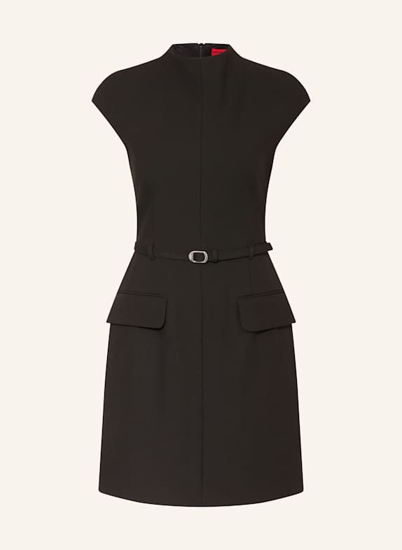 HUGO KALUNIA sheath dress BLACK