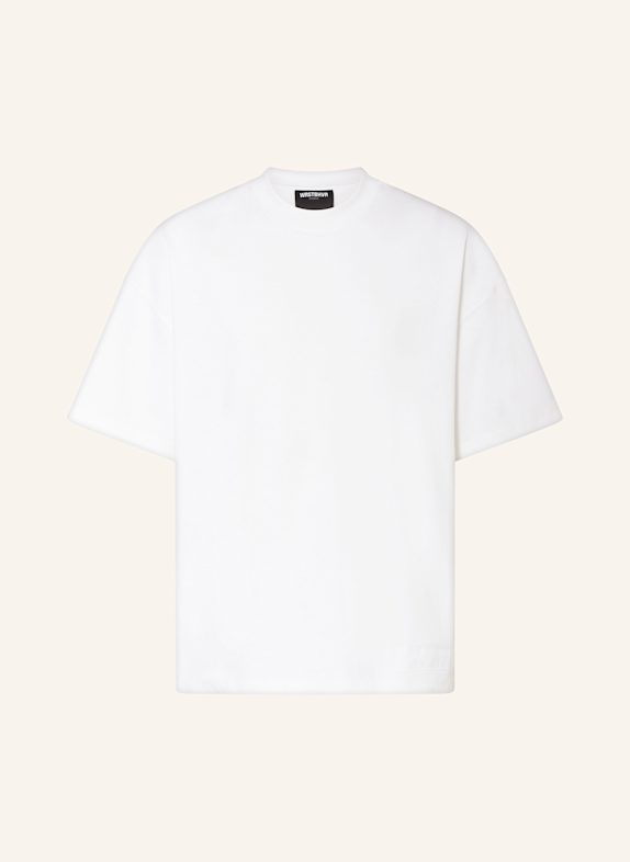 WRSTBHVR T-Shirt LATTICE WEISS