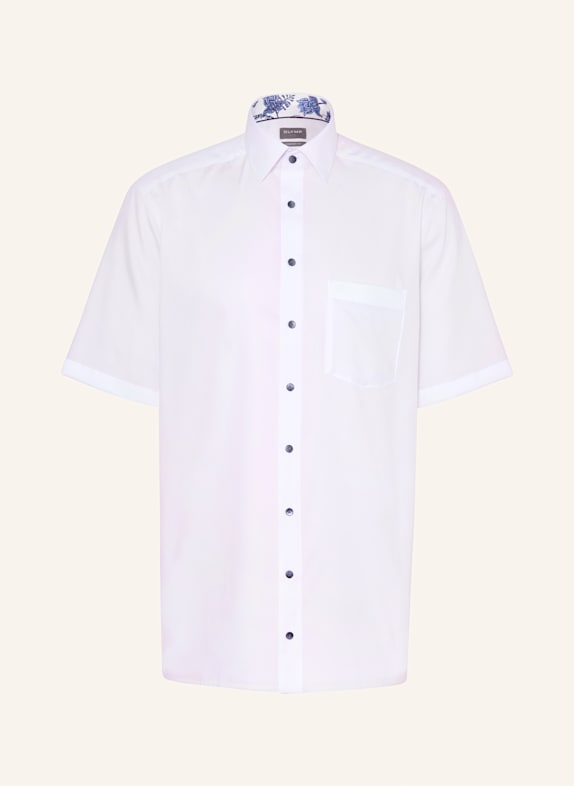 OLYMP Kurzarm-Hemd Luxor comfort fit WEISS