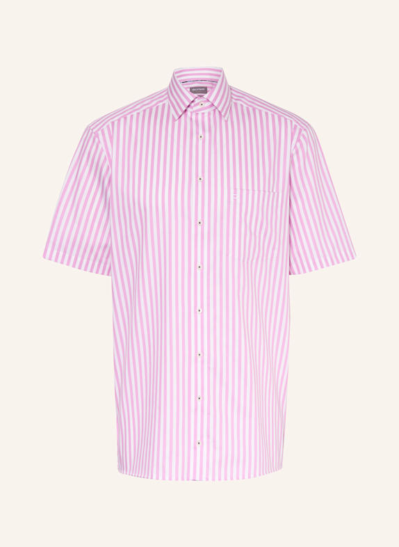 OLYMP Kurzarm-Hemd Luxor comfort fit PINK/ WEISS