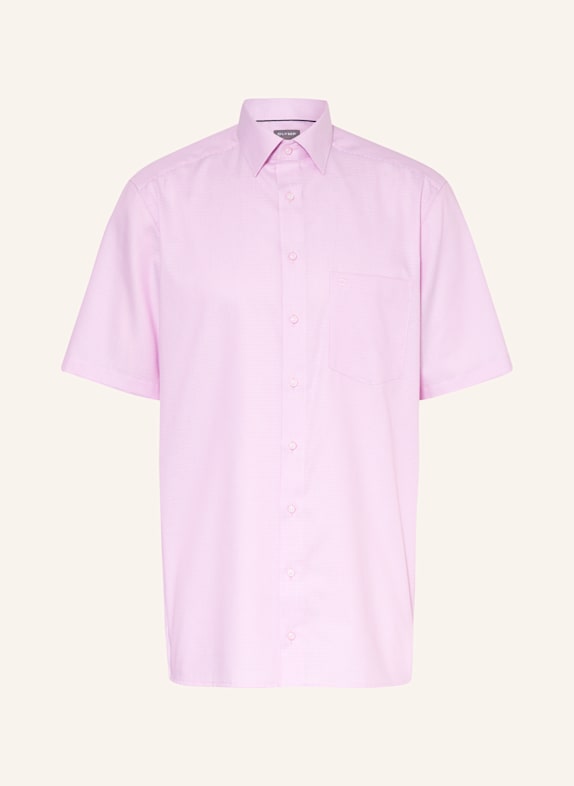 OLYMP Kurzarm-Hemd Luxor comfort fit PINK