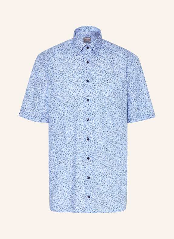 OLYMP Kurzarm-Hemd Luxor comfort fit HELLBLAU