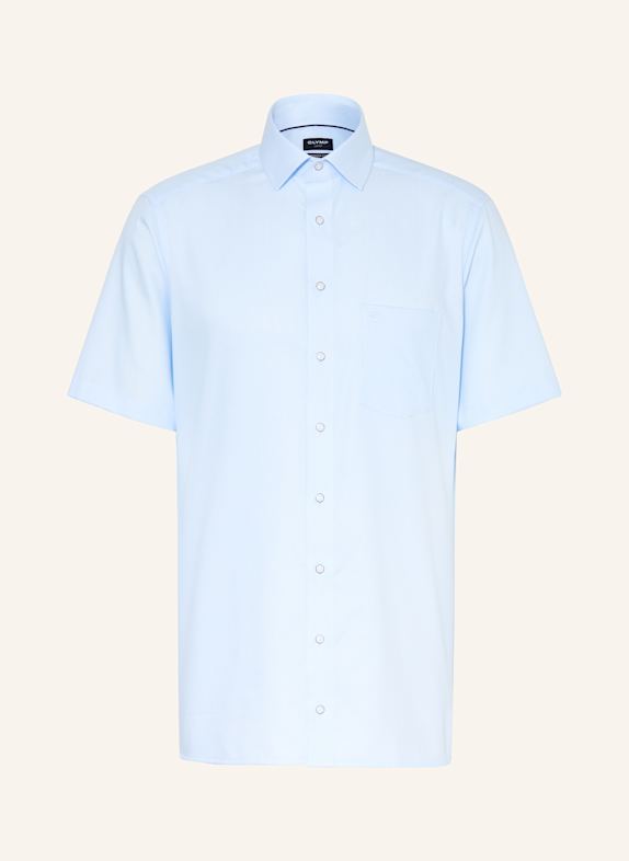 OLYMP Kurzarm-Hemd Luxor modern fit HELLBLAU