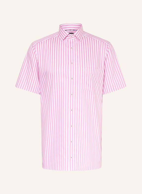 OLYMP Kurzarm-Hemd Luxor modern fit PINK/ WEISS