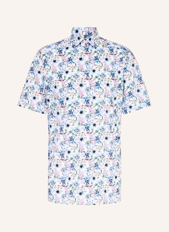 OLYMP Kurzarm-Hemd Luxor modern fit WEISS/ BLAU/ PINK