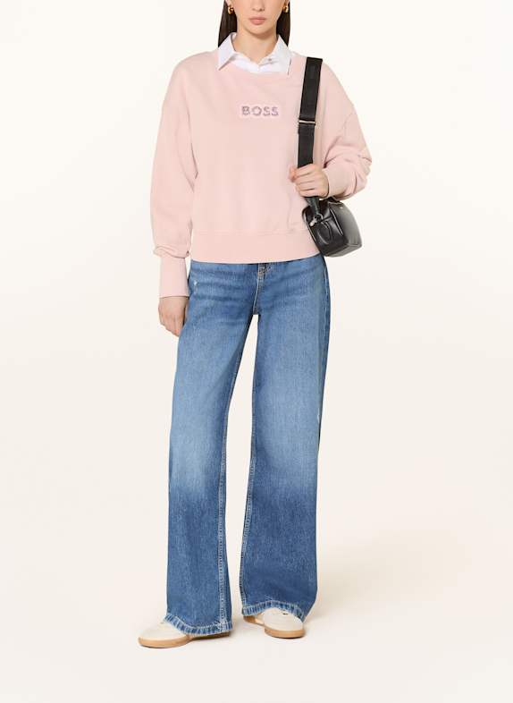 BOSS Wide Leg Jeans MARLENE 419 NAVY