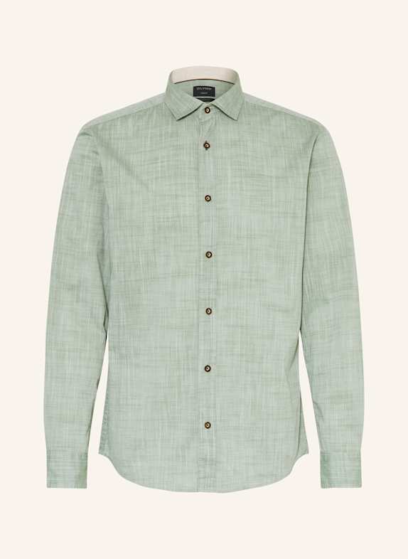 OLYMP Trachtenhemd Casual regular fit GRÜN