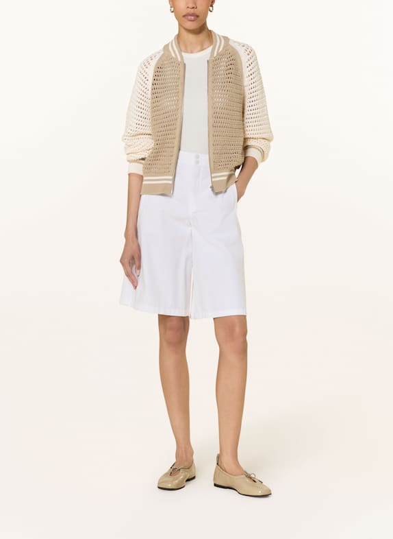 DRYKORN Häkelblouson NALFY HELLBRAUN/ CREME