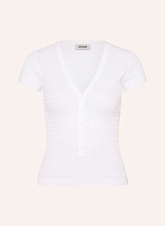 DRYKORN Strickshirt ALKUNA WEISS