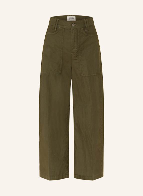DRYKORN Barrel Jeans DERIVE GREEN