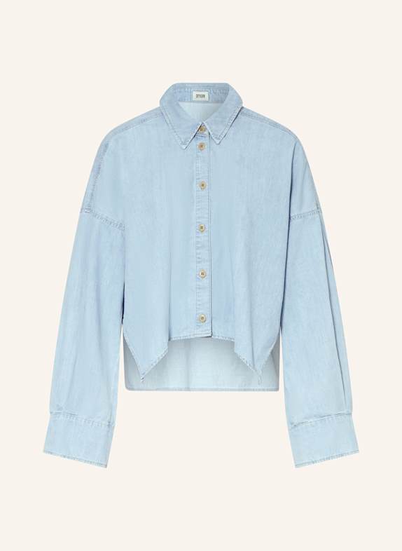 DRYKORN Jeansbluse OSHIA HELLBLAU