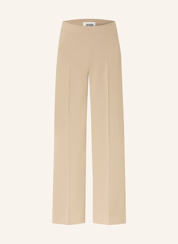 DRYKORN Wide leg trousers BEFORE CAMEL