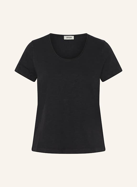 DRYKORN T-Shirt NAVIVI SCHWARZ