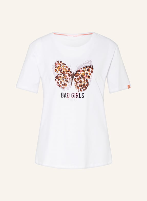 FRIEDA & FREDDIES T-shirt BIAŁY