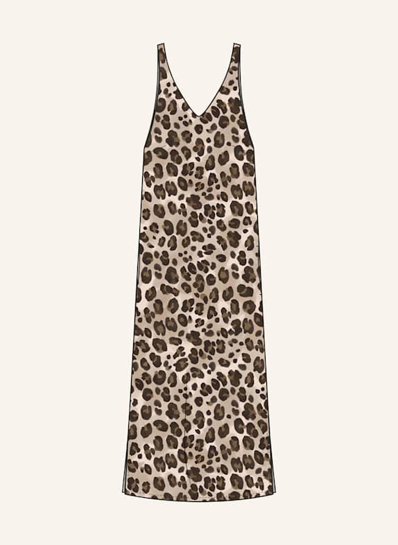 Smith & Soul Kleid HELLBRAUN/ BRAUN/ SCHWARZ