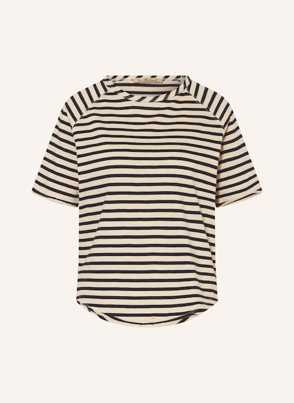 Smith & Soul T-Shirt CREME/ SCHWARZ